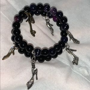 👠👠New HANDMADE high heel shoe bracelet👠👠